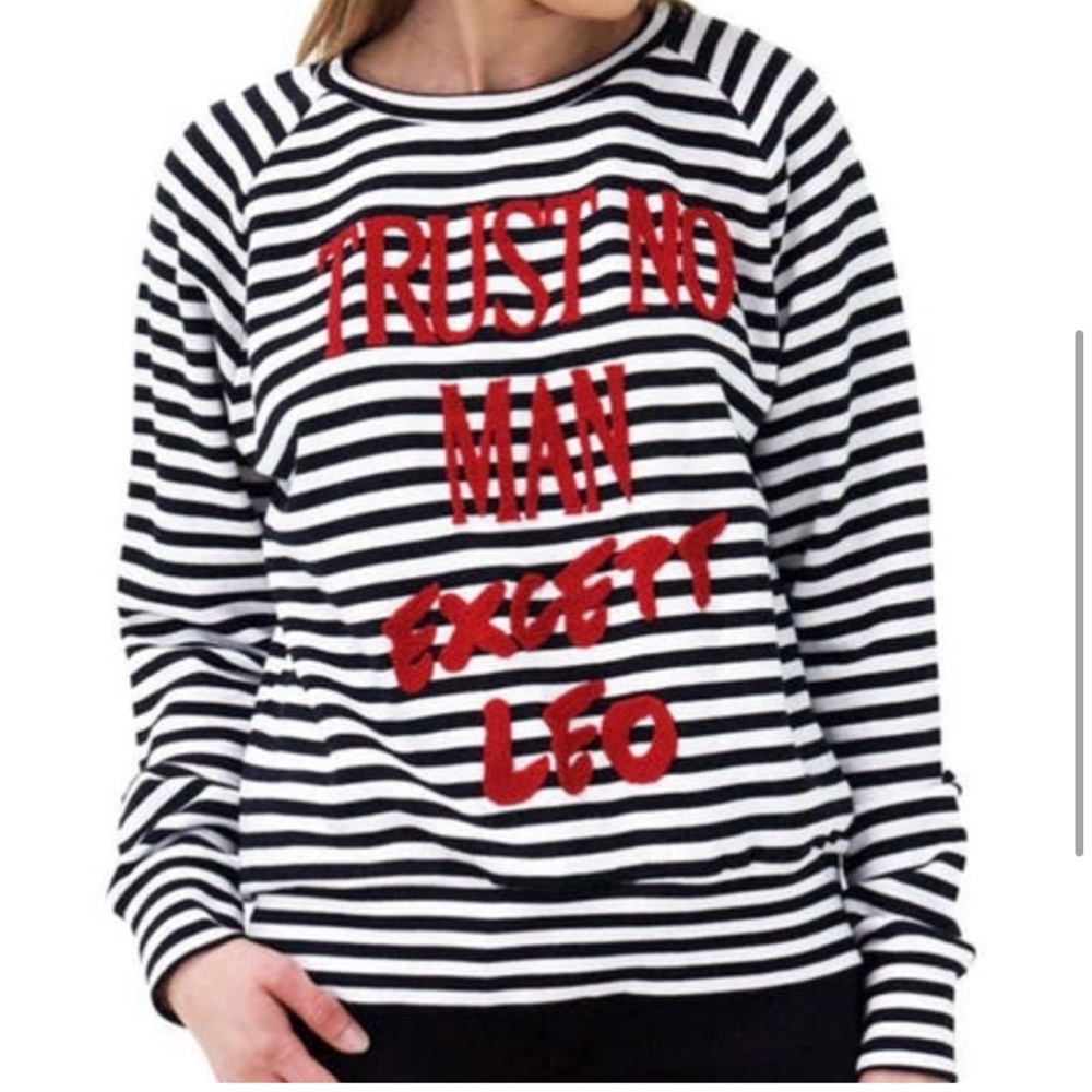 ELEVEN PARIS Trust No Man Except Leo Sweatshirt - Picture 3 of 9